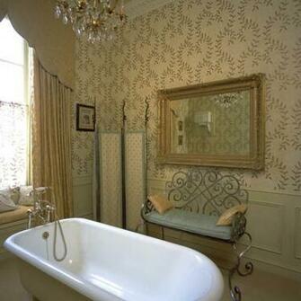 Bathroom Wallpaper Feature Walls