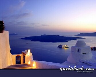 Santorini Wallpaper