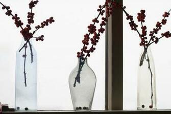 Winter Vases And A Whiteout