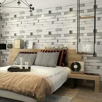 3d Wallpaper Pvc Wall Paper Wood Brick Stone Designs Wallcovering