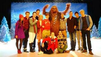 The Magic Will Never End Glee Christmas Wallpaper