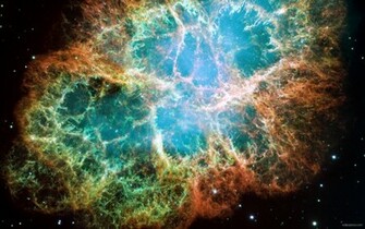Widescreen Nebula Background Wallpaper