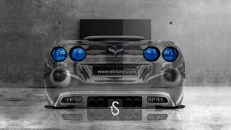 Corvette Zr1 Back Crystal Fire City Car Chevrolet