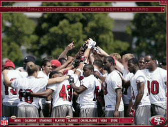 Screenshot Of San Francisco 49ers Screensaver