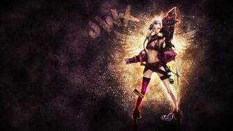 Jinx Fan Art League Of Legends Wallpaper