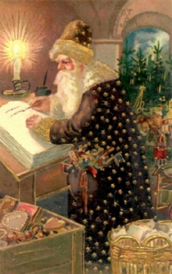 Victorian Father Christmas Photo