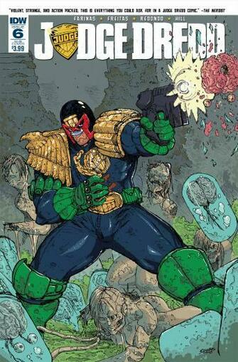 Judge Dredd Subscription Cover Fresh Comics