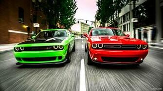 Dodge Challenger Srt Supercharged Hemi Hellcat Front HD