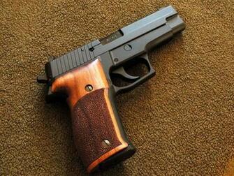 Sig Sauer P226 HD Wallpaper Background Image