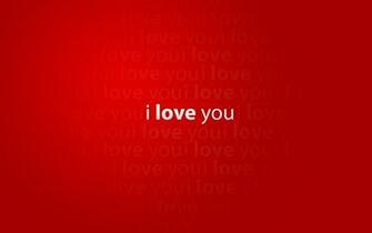 I Love You Desktop Pc And Mac Wallpaper