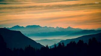 Mountain Range Wallpaper