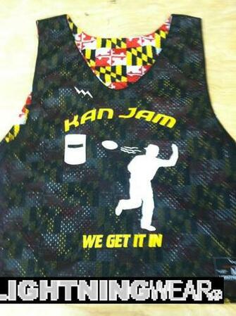In Maryland Flag Pinnies Lax Reversible