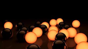 Black And Orange Wallpaper