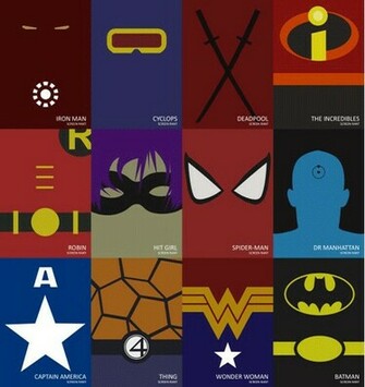 Superhero Logos And Names Superheroes Wallpaper