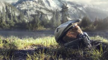 Halo Infinite Master Chief Helmet 8k Wallpaper