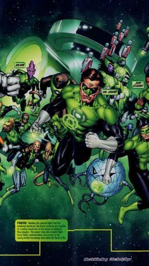 Green Lantern Corps Wallpaper Top