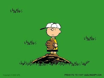 The Peanuts Baseball Game Screensaver Features Charly Brown And