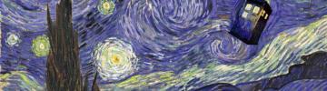 Doctor Who Starry Night Tardis Vincent Van Gogh