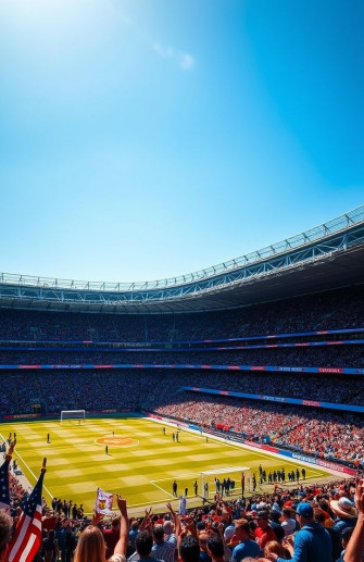 HD Soccer Stadium Wallpaper