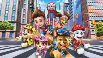 Roommates Paw Patrol The Movie Peel And Stick Wall Multicolor