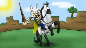 Minecraft Jousting By Prezleek