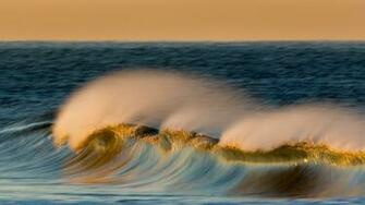 Wallpaper Landscape Wave Ocean Sea Spray 4k