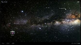 Android Live Wallpaper Space