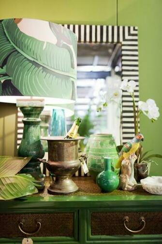 De Jungle Met Het Martinique Banana Leaf Wallpaper Van Hinson Roomed