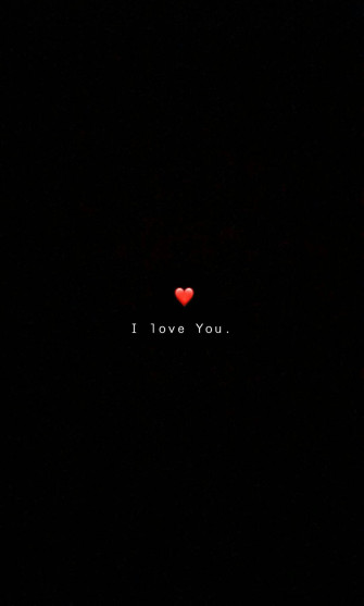 I Love You Heart Emoji Wallpaper