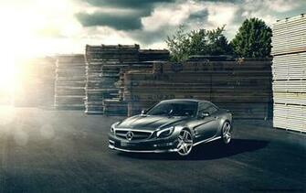 Mercedes Benz Sl63 Amg Car Front HD Wallpaper High