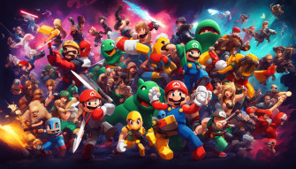Video Game Characters Wallpaper