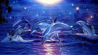Pink Dolphin Wallpaper HD Fine