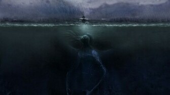 Giant Sea Monster Wallpaper