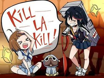 HD Wallpaper Kill La Mankanshoku Mako Sky Childhood