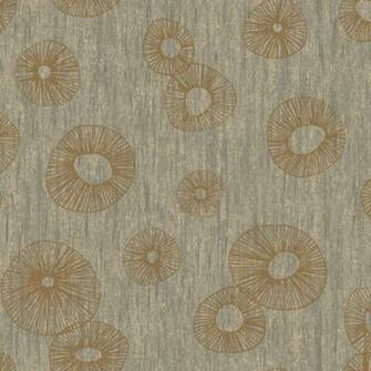 Grey And Gold Curiouser Wallpaper Wall Sticker Outlet