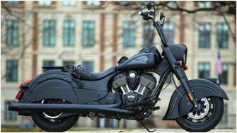 Indian Chief Dark Horse Motorcycle Wallpaper