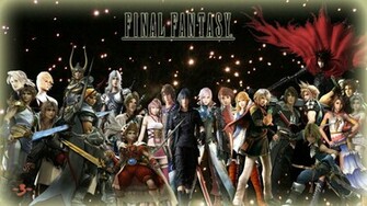 Final Fantasy Characters Wallpaper By