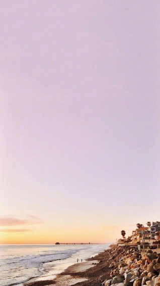 Aesthetic Plain Background Landscape Wallpaper