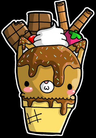 Wallpaper Ice Cream Cartoon