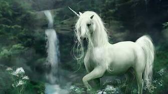 Wallpaper Unicorn Being Falls Grief Laptop