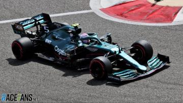 Sebastian Vettel Aston Martin Bahrain International Circuit