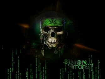 Hacker Skull Wallpaper By Simon93 Ita
