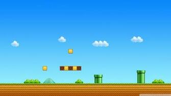 Super Mario Game Wallpaper
