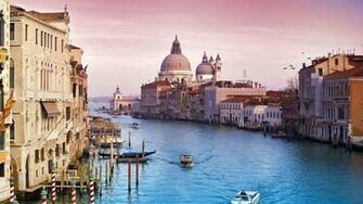 Venice River New York Background HD Cool Desktop Wallpaper