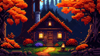 Background Pixel Forest In 2d Assets Ue Marketplace