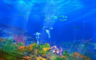 Under The Sea Backdrop Abstract Coral Wallpaper