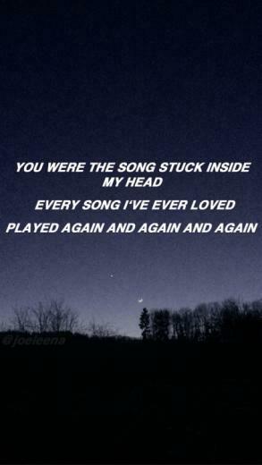Fall Out Boy Lyric iPhone Wallpaper