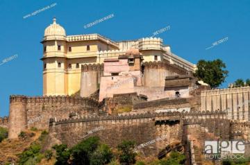 Kumbhalgarh Fort Rajasthan State India Asia Built During The
