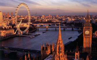 City London Eye Big Ben River Thames Wallpaper HD