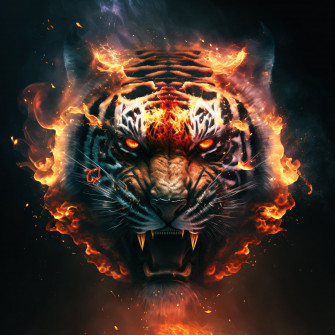 Cool Tiger Background Wallpaper